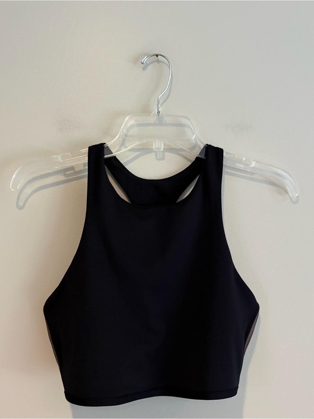 Under Armour Black and Purple Sports Bra Size M